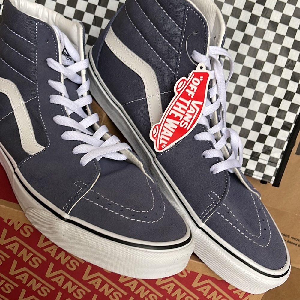 Vans Sk8-Hi Grisaille/True White Men’s sneakers - Picture 7 of 16